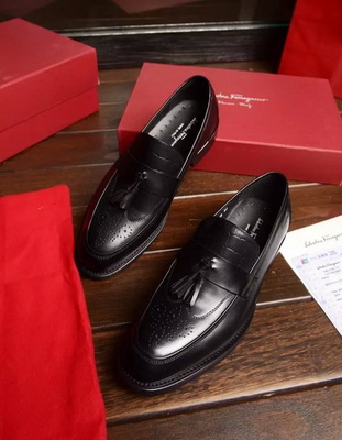 Salvatore Ferragamo Business Men Shoes--021